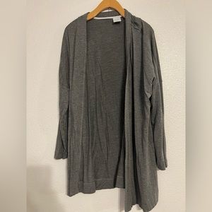 Basic grey cardigan